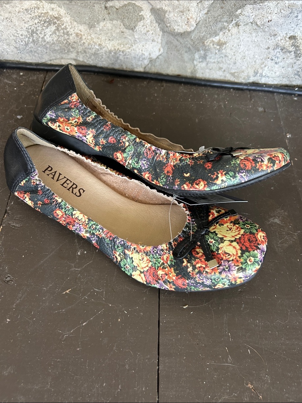 Ballet Flats in Floral